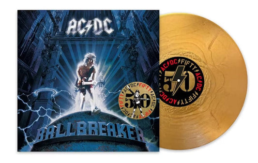 AC/DC - Ballbreaker LP NEW GOLD VINYL
